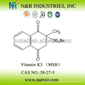 Competitive price Vitamin K3 96% MSB 58-27-5